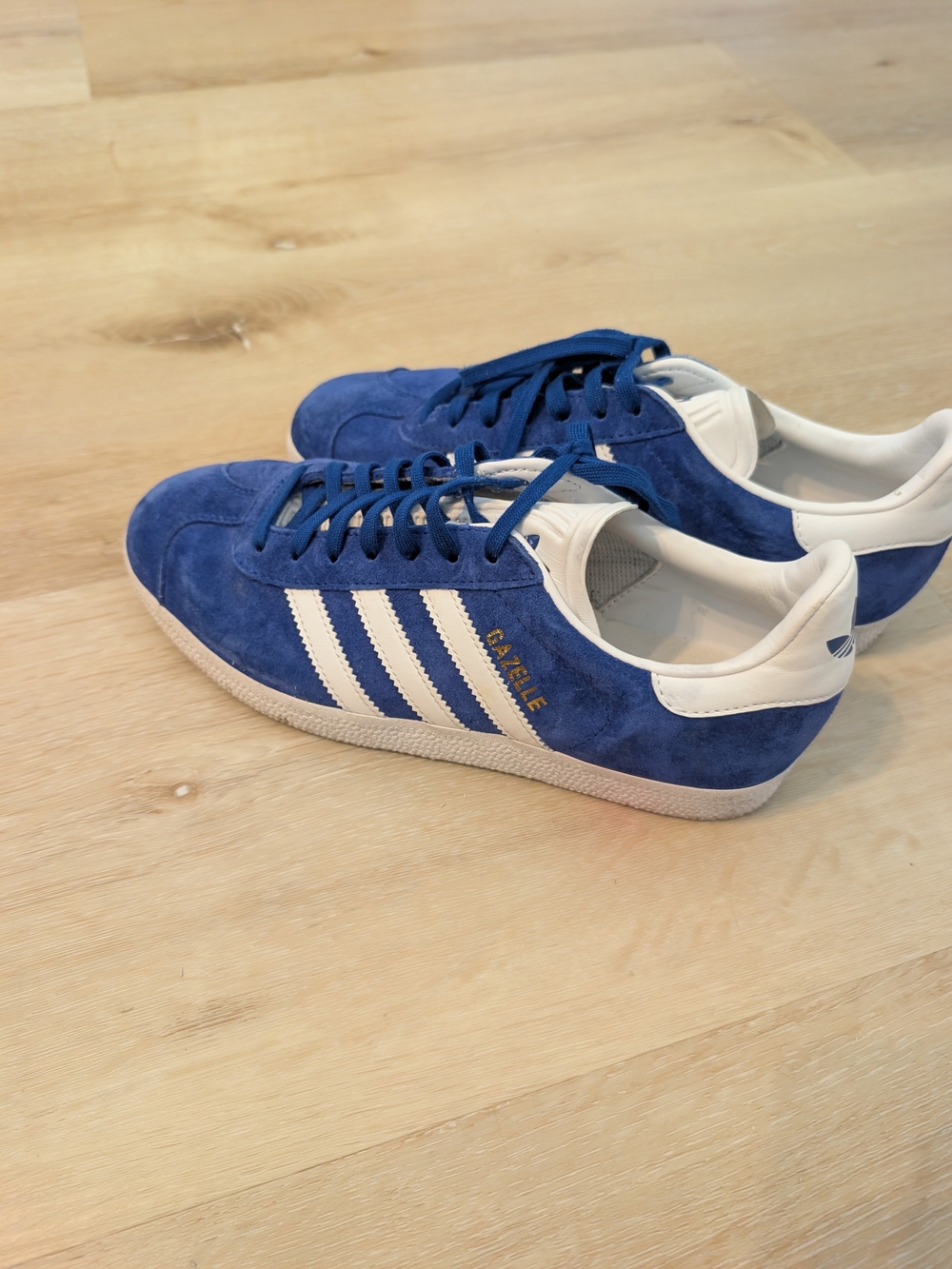 Adidas Originals Gazelle Suede Collegiate Royal Blue White Classic